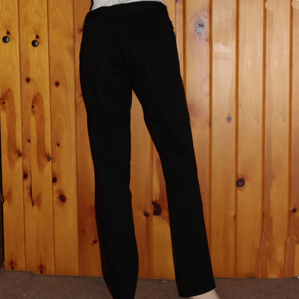 Agnes B. Slim Black Lightweight Jeans Size 38 - Picture 2 of 3